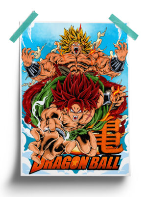 Dragon Ball Broly anime Poster
