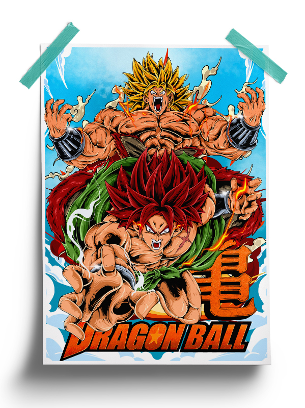 Dragon Ball Broly anime Poster