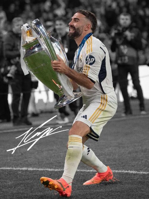 Dani Carvajal Football Poster