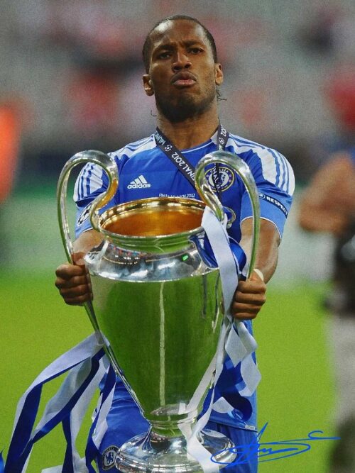 Didier Drogba Football Poster