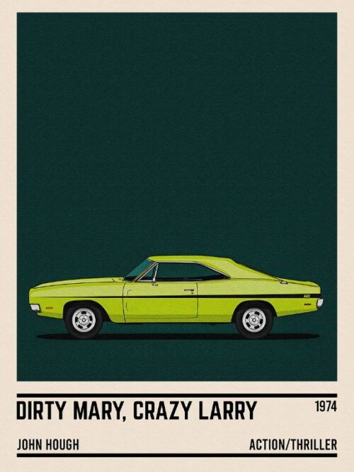 Dirty Mary Crazy Larry Car Poster