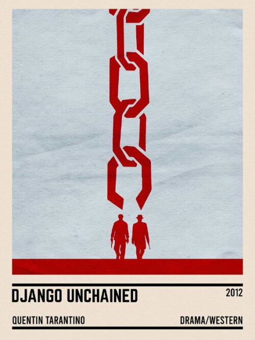 Django Unchained Minimal Poster