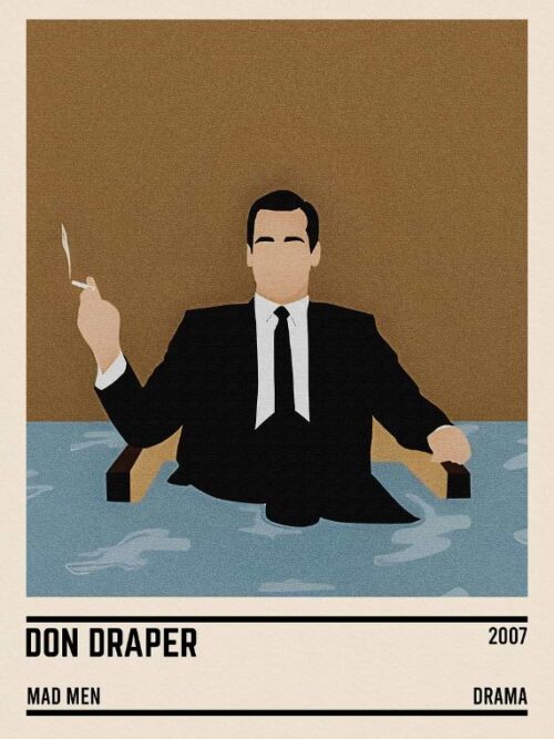 Don Draper Mad Men Poster