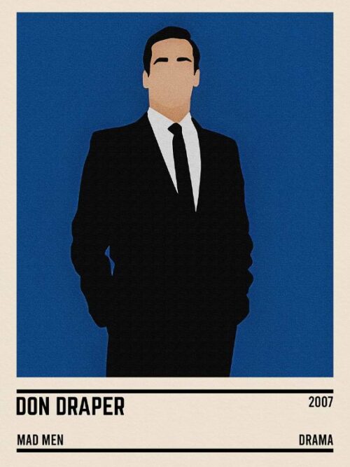 Don Draper Mad Men Poster
