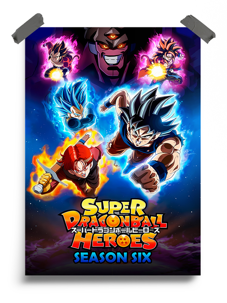 Super Dragon Ball Heroes (2018) Season 6 anime Poster