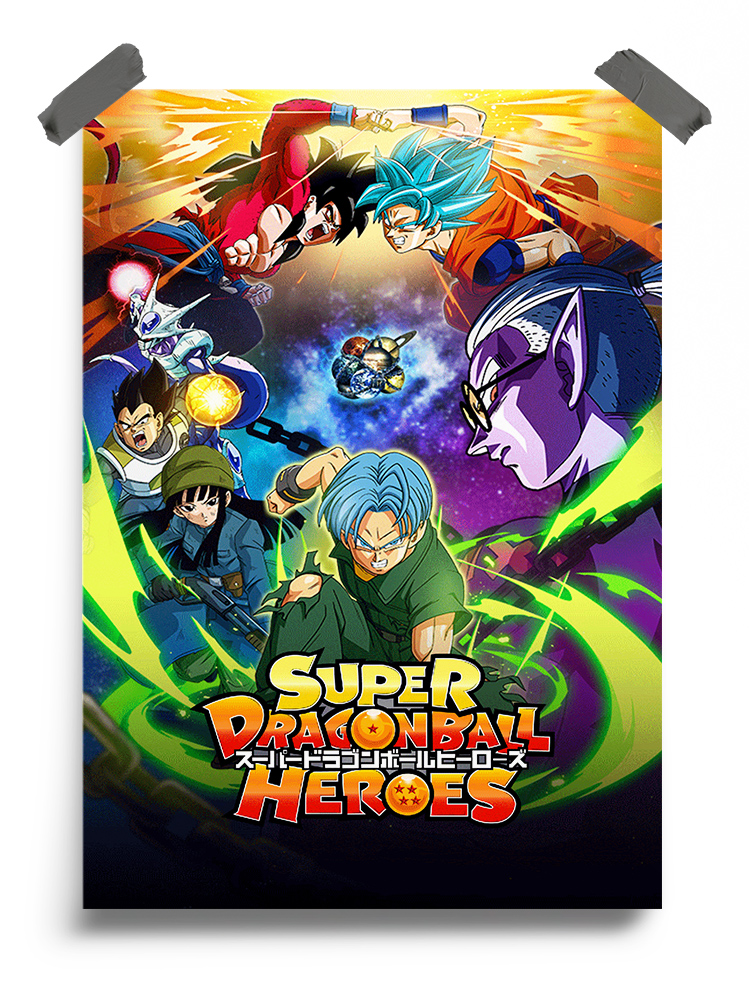 Super Dragon Ball Heroes (2018) anime Poster
