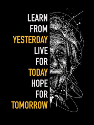 Einstein Quote Poster