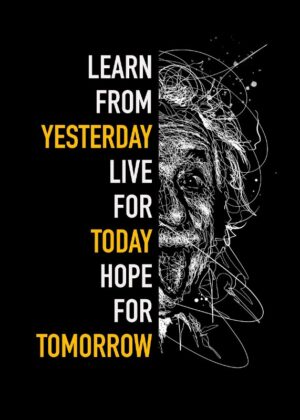 Einstein Quote Poster
