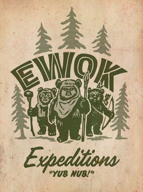 Expeditions YUB NUB Starwars Poster