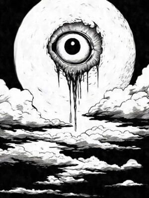 Eye In The Sky Weirdcore Aesthetics Poster