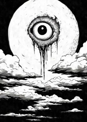 Eye In The Sky Weirdcore Aesthetics Poster