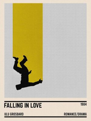 Falling In Love Minimalist Poster