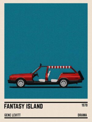 Fantasy Island Car Poster