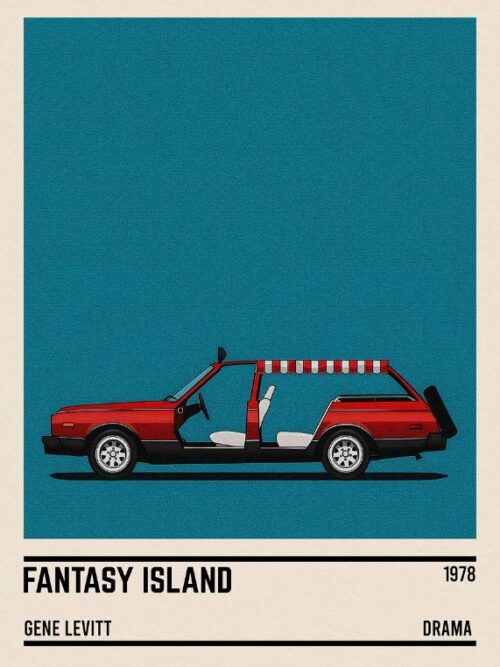 Fantasy Island Car Poster