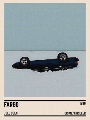 Fargo Movie Car Poster