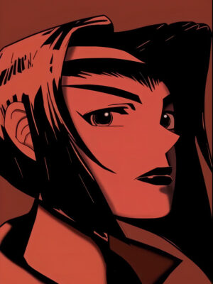 Faye Valentine Cowboy Bebop Anime & Manga Poster