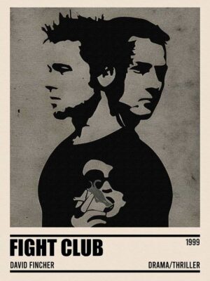 Fight Club Minimalist Poster