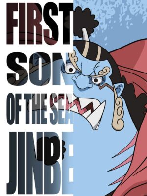 First Son Of The Sea Jinbe One Piece Poster
