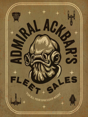 Fleet Sales Starwars Poster