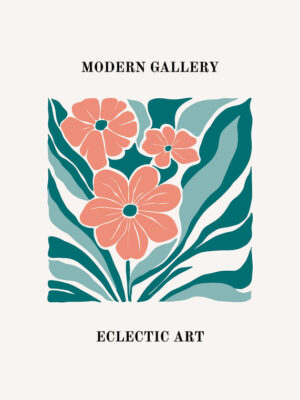 Floral Art Print Poster