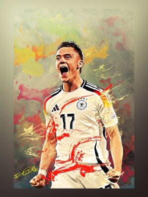 Florian Wirtz Football Poster