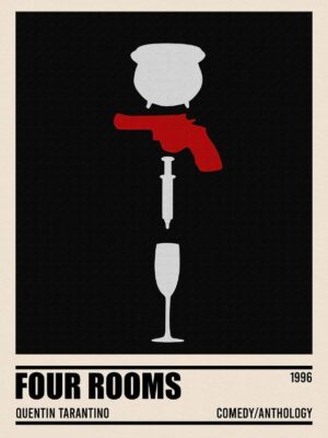Four Rooms Minimalist Poster