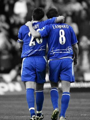 Frank Lampard And John Terry Soccer Poster