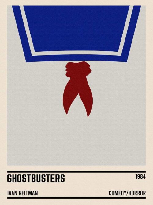 Ghostbusters Movie Minimal Poster