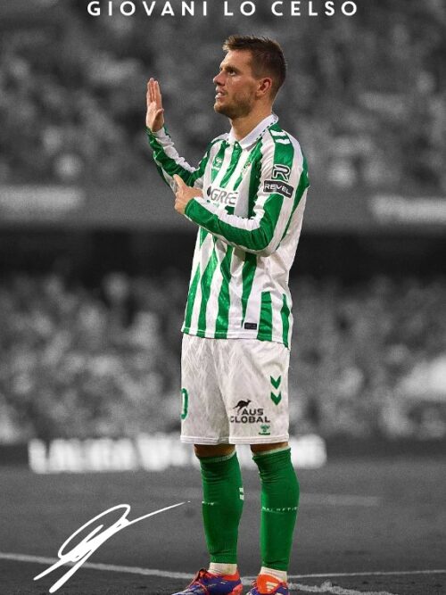 Giovani Lo Celso Soccer Poster