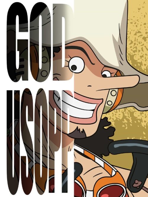 God Usopp One Piece Poster