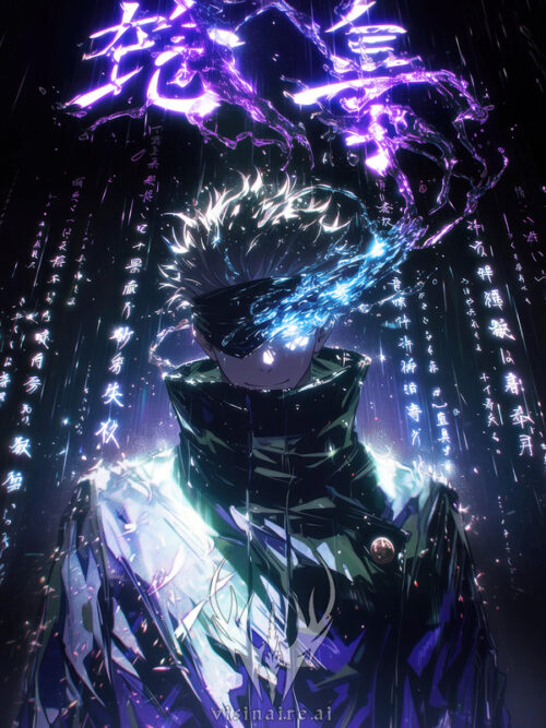 Gojo Satoru Jujutsu Kaisen Poster