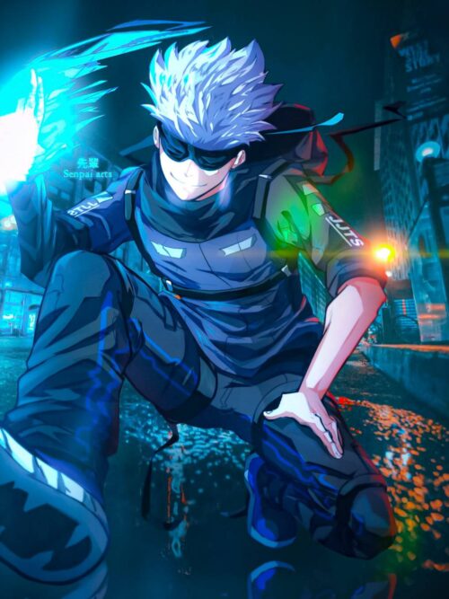 Gojo Satoru Jujutsu Kaisen Poster