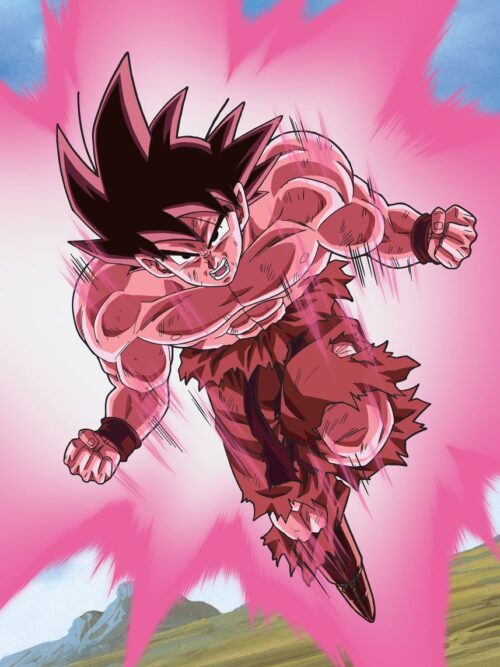 Goku Kaio Ken Poster