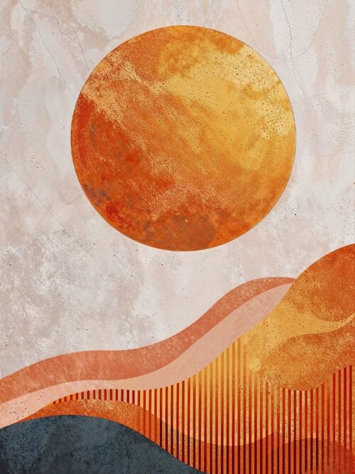 Golden Disk Poster