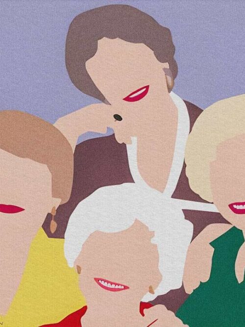 Golden Girls Minimalist Poster