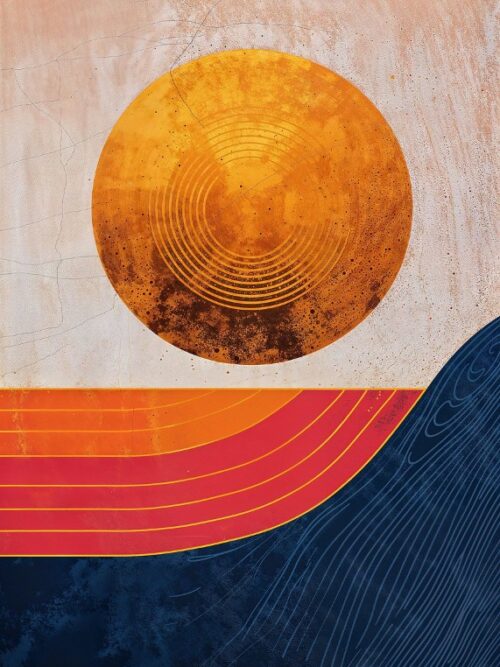Golden Orbit Poster