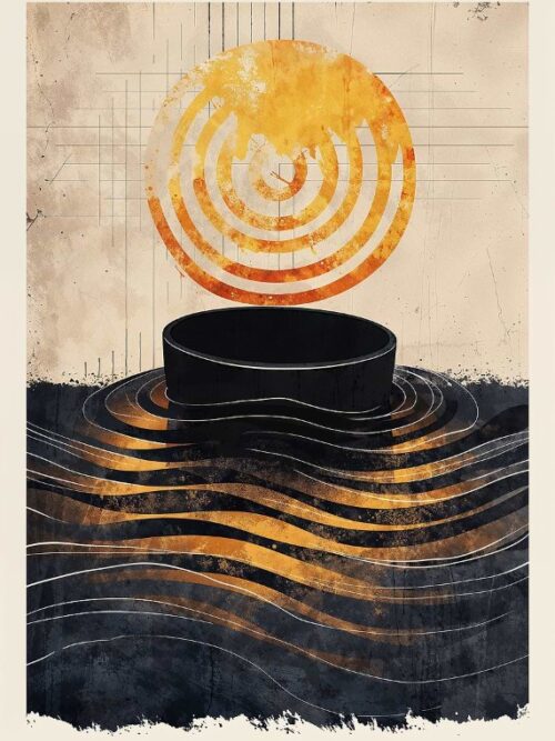 Golden Solstice Poster