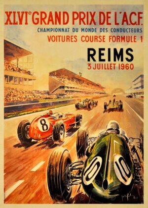 Grand Prix ACF REIMS 3 Juillet Poster