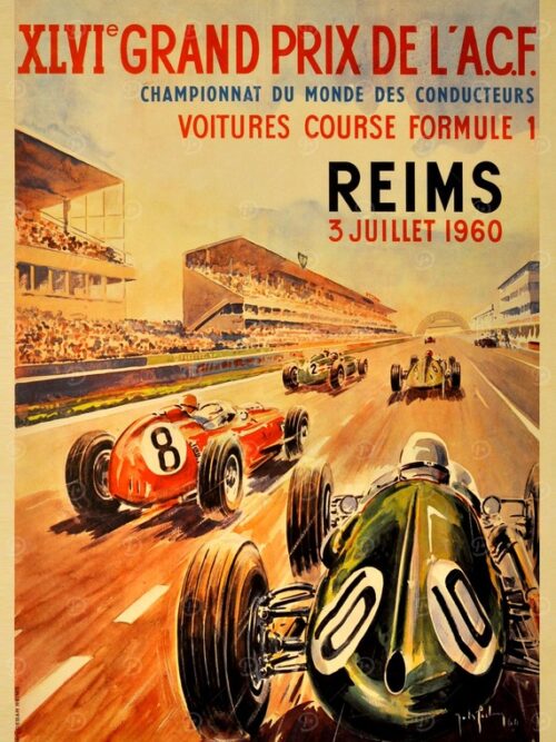 Grand Prix ACF REIMS 3 Juillet Poster