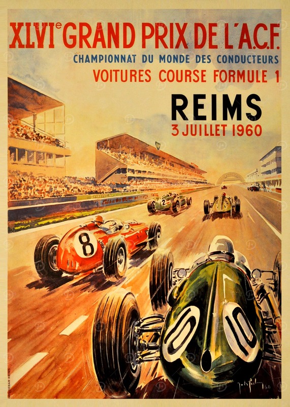 Grand Prix ACF REIMS 3 Juillet Poster
