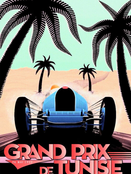 Grand Prix De Tunisie 26 Mai Poster