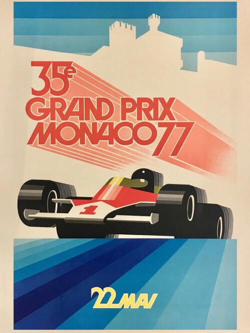 Grand Prix Monaco 22 Mai Poster