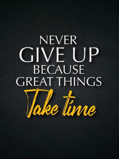 Great Things Poster