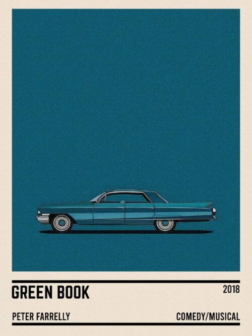 Green Book Car Movie Poster
