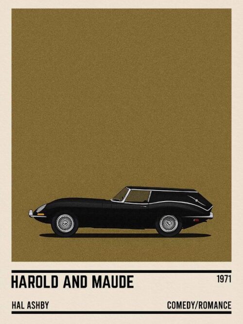 Harold And Maude Car Movie Poster