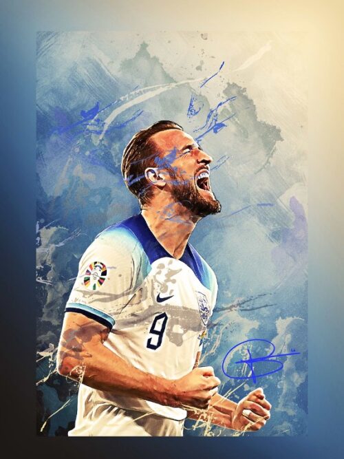 Harry Kane Soccer Poster