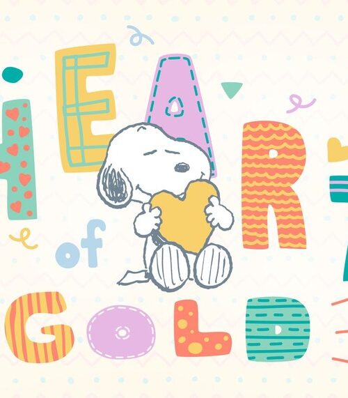 Heart Of Gold Peanuts Poster
