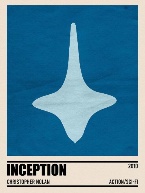 Inception Minimalist Movie Poster