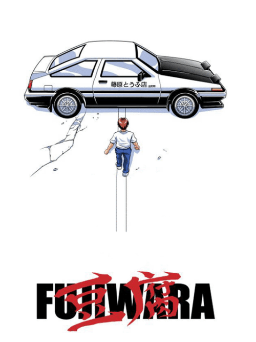 Initial D Poster