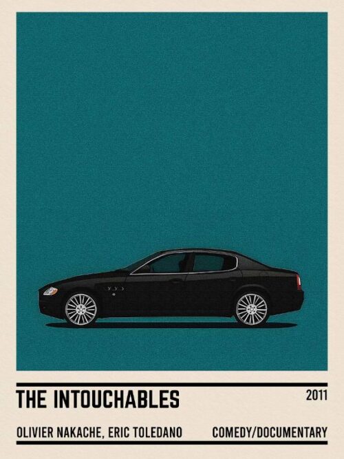 Intouchables Movie Car Poster